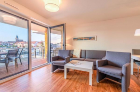 Hafenblick - 4 Sterne Wohnung mit Balkon und traumhaftem Wasserblick in der Hafenresidenz
